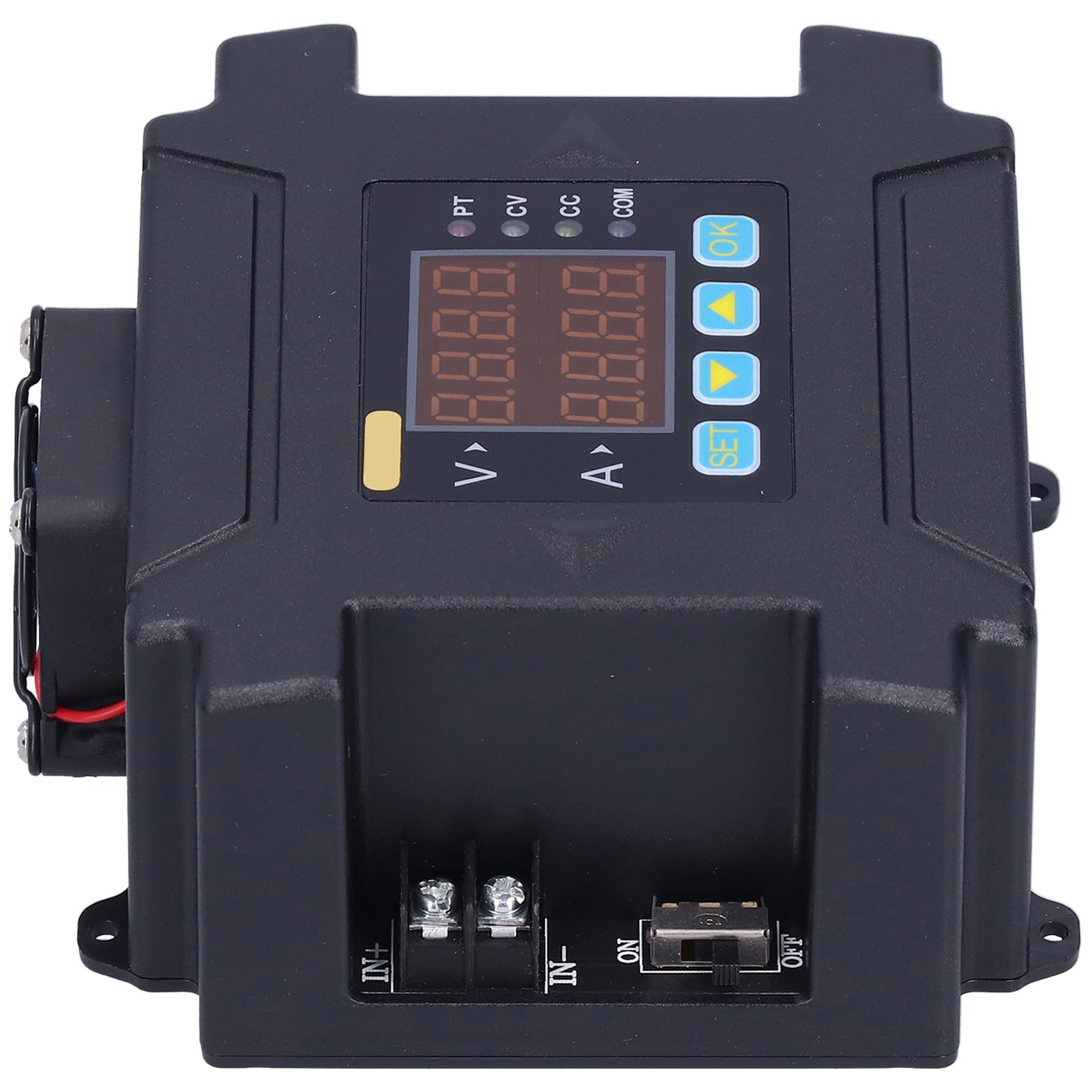 Modulo programmabile Alimentatore CC Regolatore di tensione regolabile Uscita 0 8A ad alta precisione per progetti elettronici fai-da-te Custodia in ABS