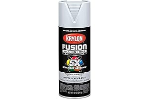 Krylon Fusion All-In-One Glacier Gray Spray Paint for Indoor / Outdoor