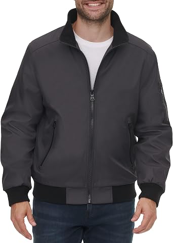Calvin Klein Men's Winter Coats - Sherpa-lined Hooded Soft Shell Jacket Jacket