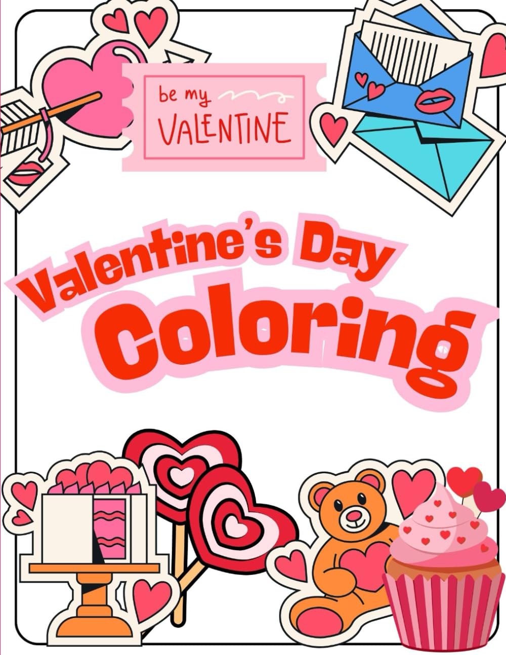 Valentine's Day Coloring and Activity Book