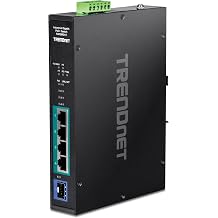 TRENDnet TI-PGM541, 5-Port Industrial Gigabit PoE+ Switch