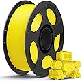 ANYCUBIC PLA Filament for 3D Printer, 1kg PLA Filament 1.75mm PLA Filament for 3D Printing on 3D Printer and 3D Pen, Intelligent Identification Filament, PLA Yellow