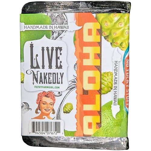 Miniatura 2 de Sublime Noni Lime glicerina totalmente natural BAR JABÓN Noni Spirulina Kukui