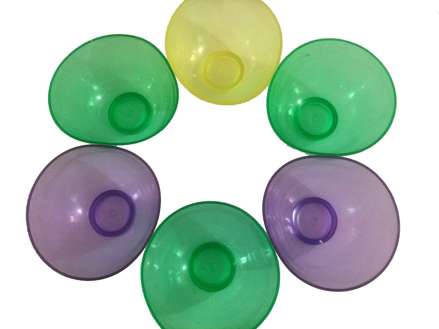 6PCS / 1 Set Lab Flexible Alginate Rubber Mixing Colour Bowl Sold by Oubo Dental