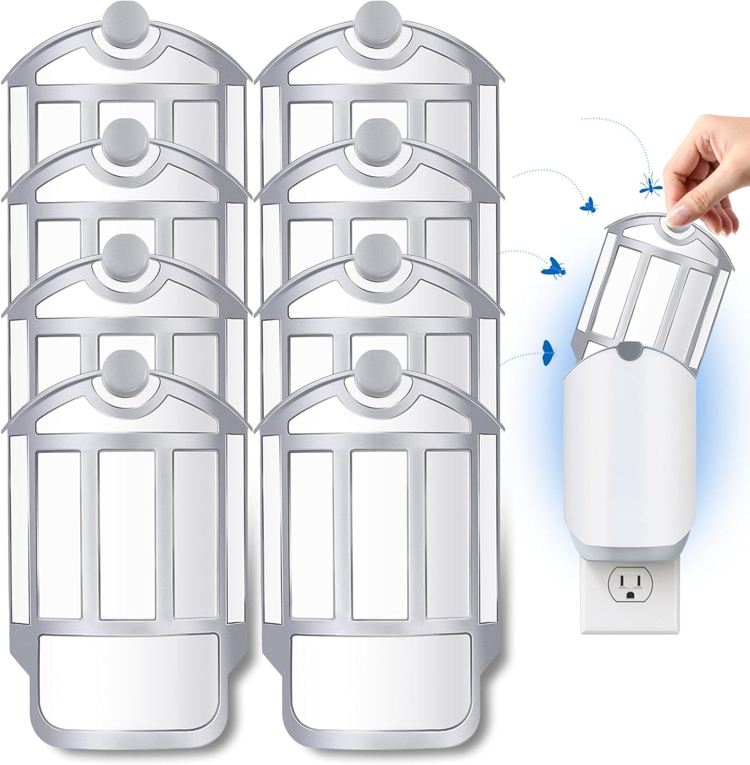 BRLR 8 Pack Refill Cartridge Kit Replacement, Compatible