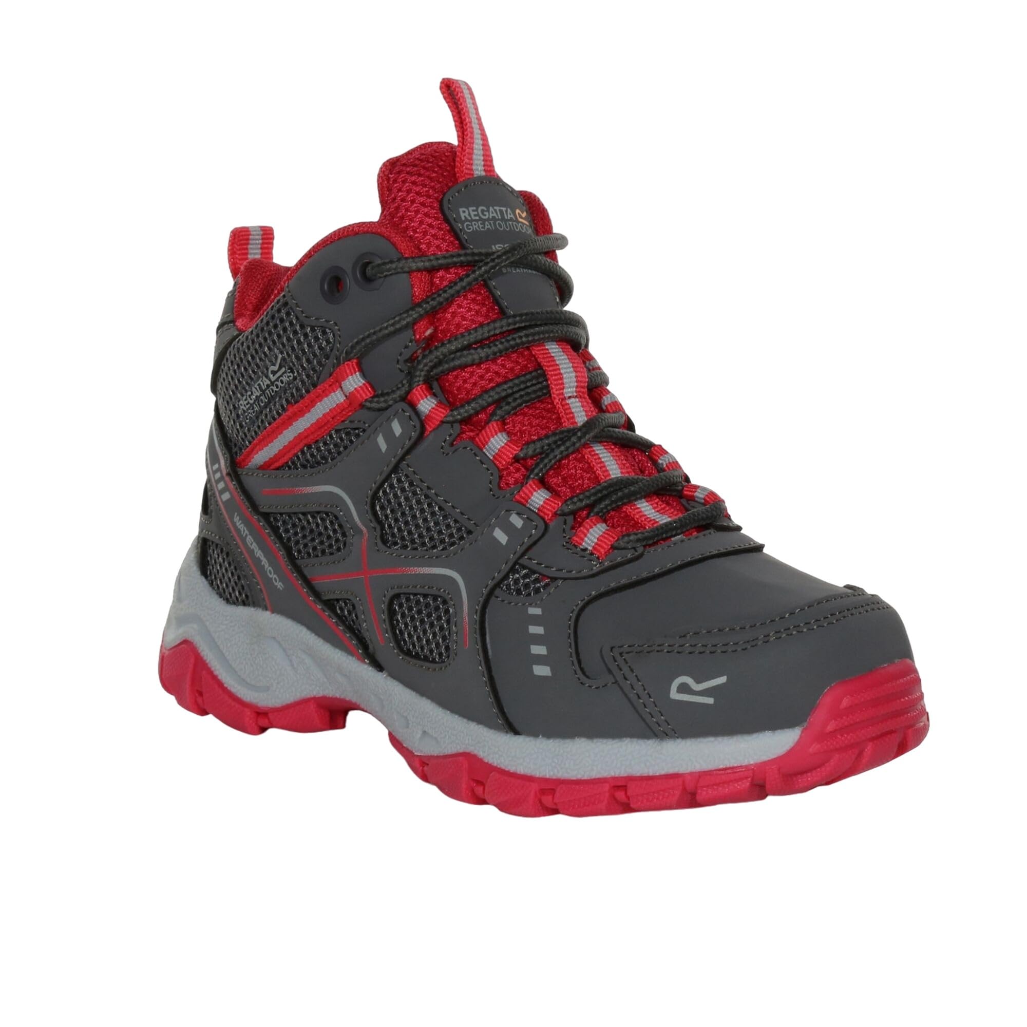 Regatta  Kids Vendeavour Boot Junior - Granit/Pnkpo - EU34/UK2