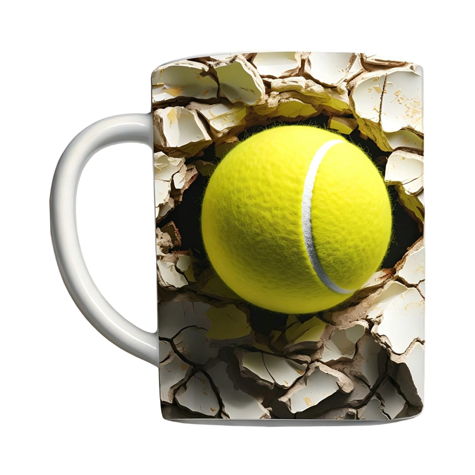 Xinsheinelry Beverage Cup Coffee Drinking Mug with Comfortable Grip Easy to Clean and Dishwasher Safe Drinkware Sport Earthenware Cup