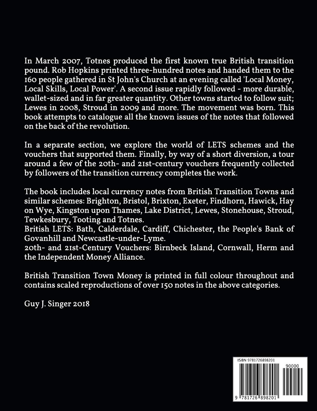 British Transition Town Money: and other alternative currencies      Paperback – December 1, 2018