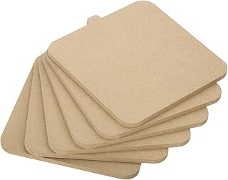 PATIKIL Pottery Bat Inserts for Pottery Bat System, 6 Pack 7inch Inner Bats for Pottery Wheel and Clay