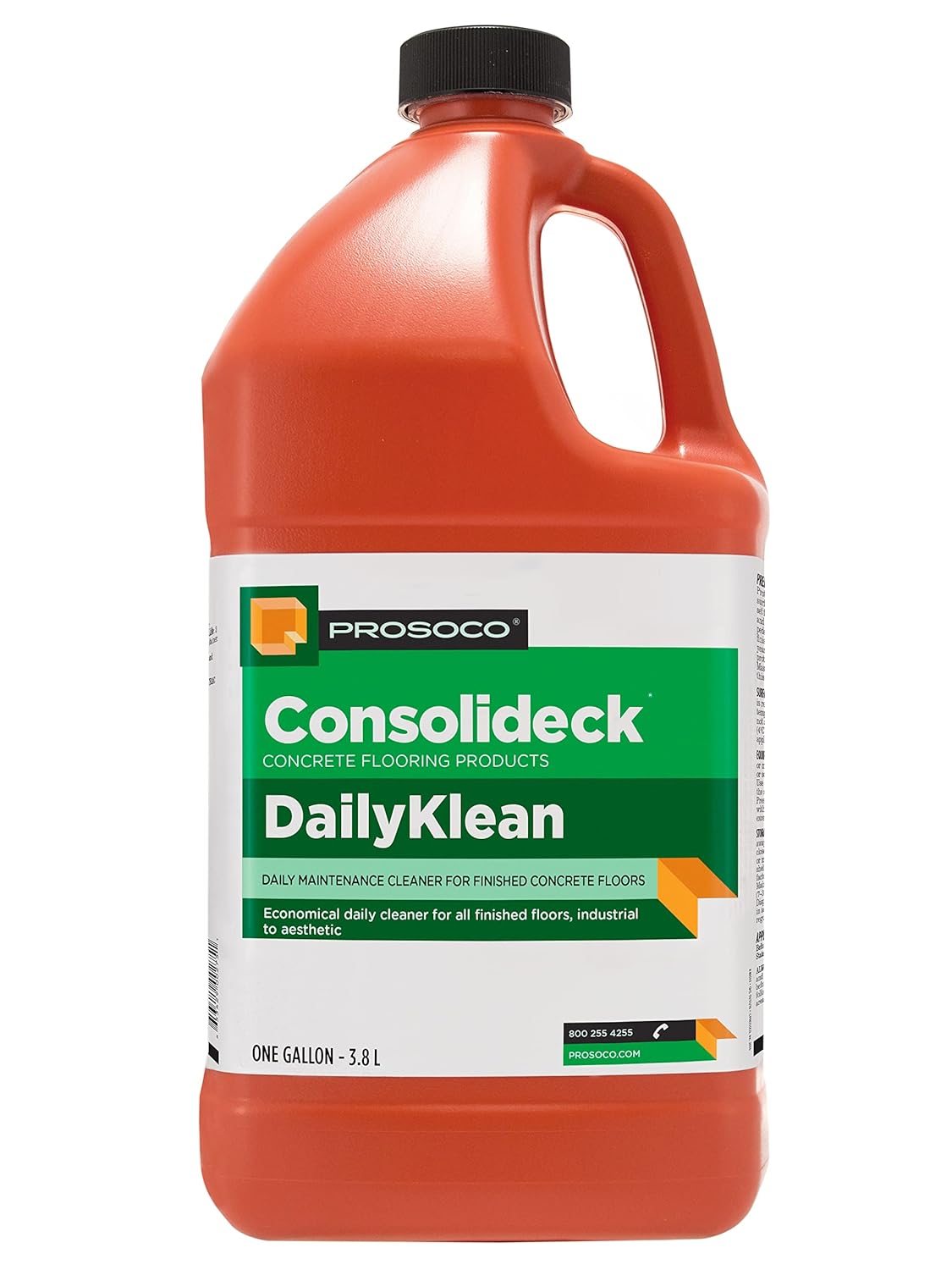Prosoco DailyKlean Economical daily maintenance cleaner for concrete floors - Trusted by Professionals 1-Gallon
