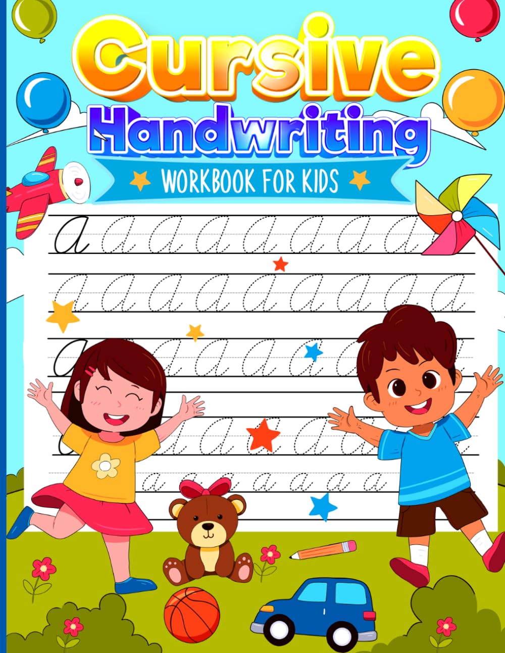 Cursive Handwriting: workbook for kids