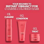 Wella Professionals Invigo Shampooing Brilliance pour cheveux colorés grossiers, protection de la couleur & Vibrance