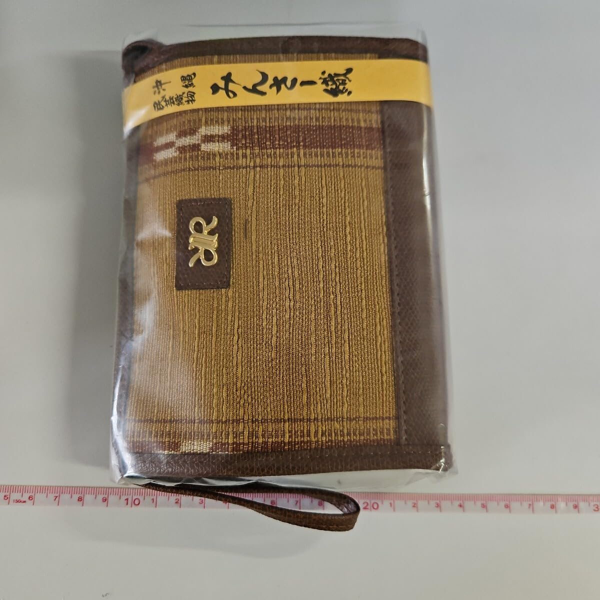 ミンサー織 ハンドバッグ 沖縄 民芸品 織物 ポーチ 長期保管品