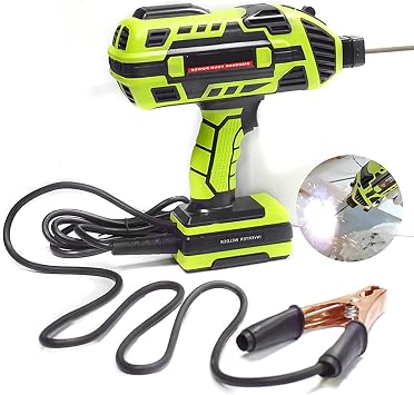 Welding Machine Handheld Portable ARC Welder Gun,Standing Handheld Welding Machine,Upgraded Welding Machine with 6 Variable Current Adjustment IGBT Inverter with Welding Tool Set