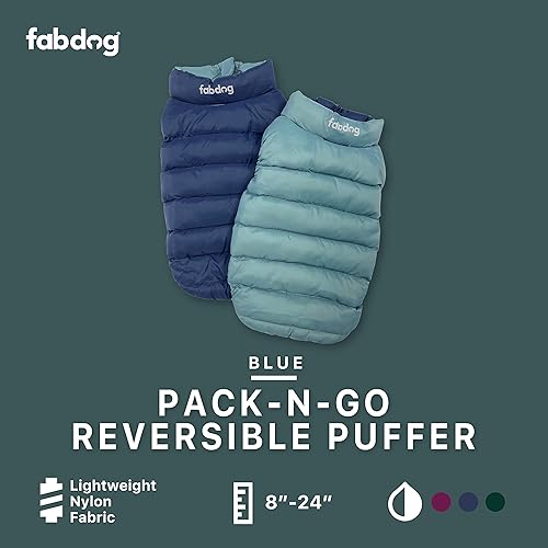 Miniatura 2 de Fabdog Pack N' Go - Inflador reversible, combo azul, Clásico
