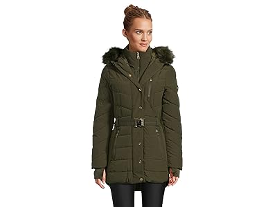 MICHAEL Michael Kors Chevron w/ Belt A421509B74 Women