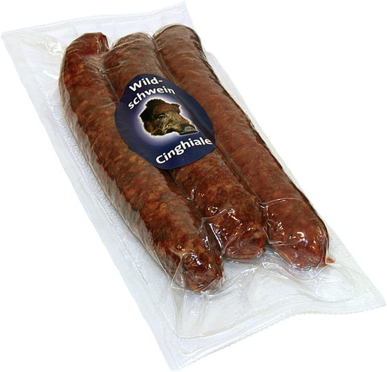 Wild Boar Smoked Sausages x3 vac. APPR. 150 gr. - Kofler Speck
