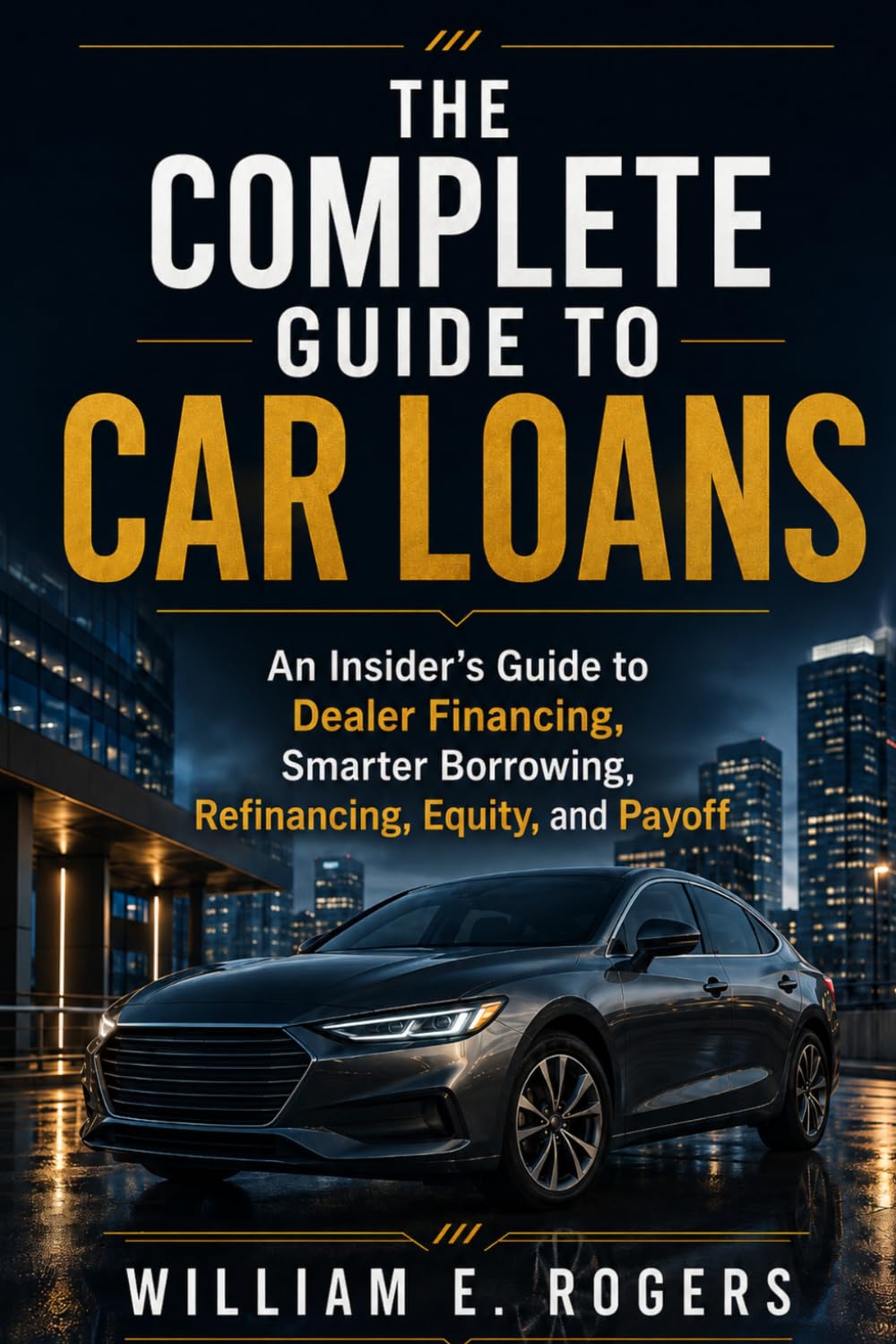 The Complete Guide to Car Loans: An Insider’s Guide to Dealer Financing, Smarter Borrowing, Refinancing, Equity, and Payoff (Inside the Car Dealership Series)