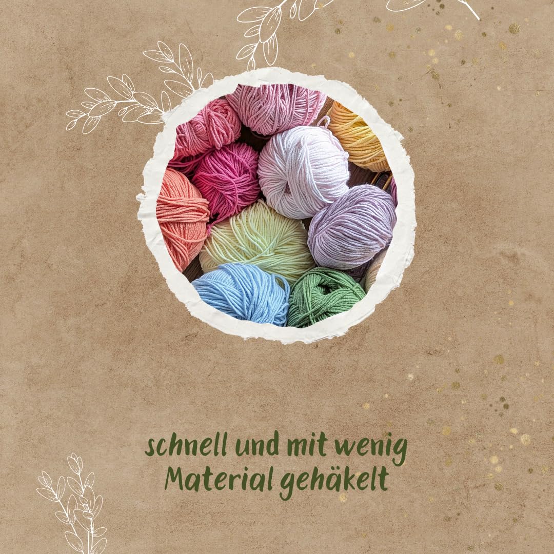 Romantische Blumen häkeln: Mit vielen Anwendungsideen