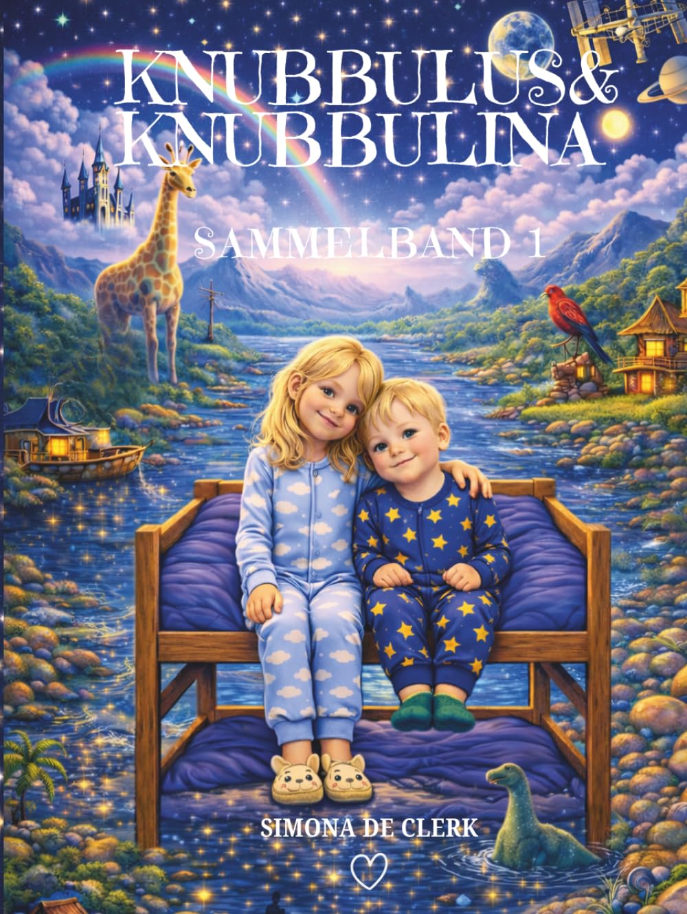 Knubbulus & Knubbulina: Sammelband 1. Die ersten 10 Abenteuer der Geschwister. Kinderbuchreihe. Gute-Nacht-Geschichten. Für Jungen und Mädchen. ... bunte Tiere, Meeresbewohner und vieles mehr.
