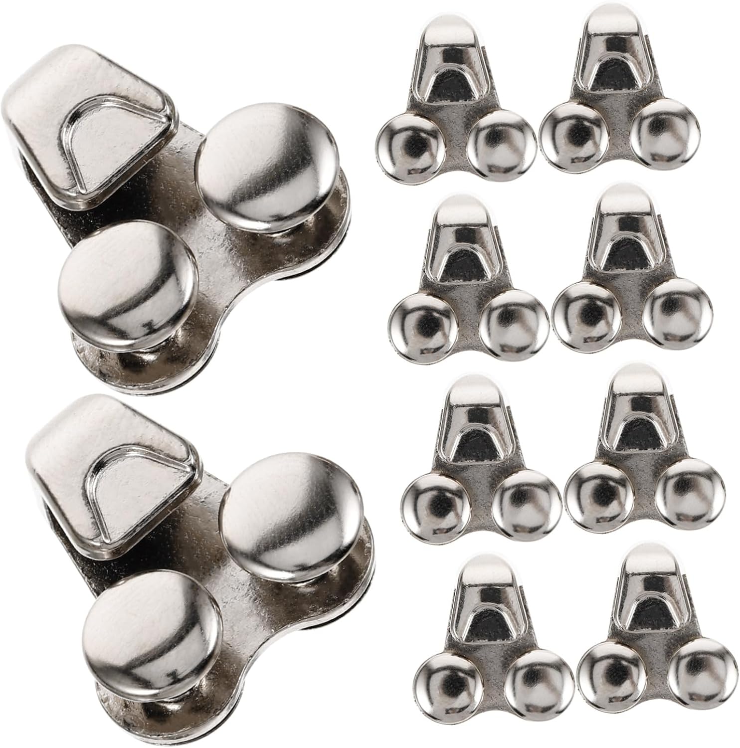 20Pcs Shoelace Buckles Boot Hooks Durable Lace Fittings for Hiking Climbing Outdoor Sports Shoe Lace Repair Accessories