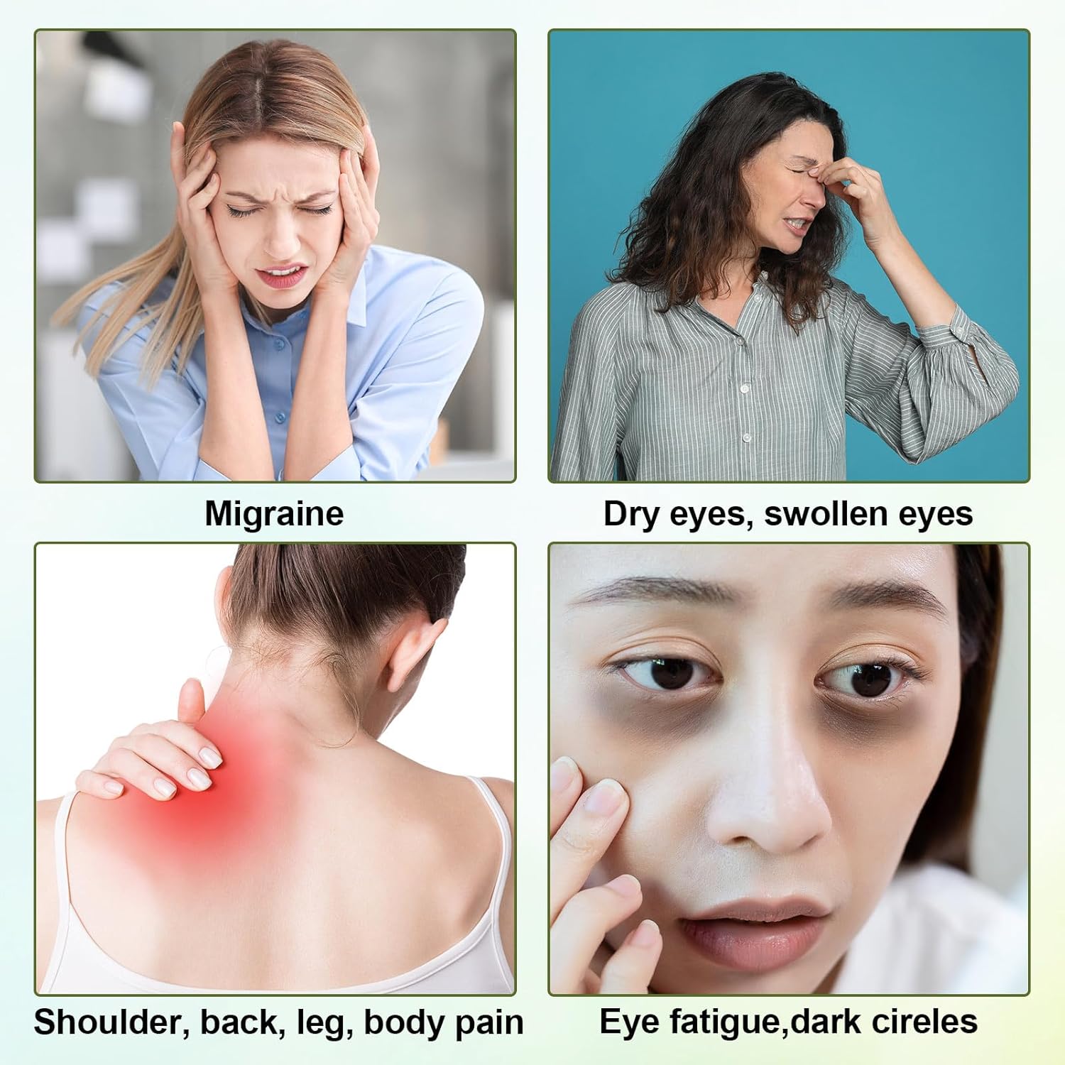 Sliner 10 Pcs Gua Sha Facial Tools Set Jade Eye Mask Scalp Hair Comb Spiked Roller Jade Stone Eye Mask Gua Sha Board White Facial Cooling Set for Spa Relax Alleviate Puffiness Esthetician Supplies