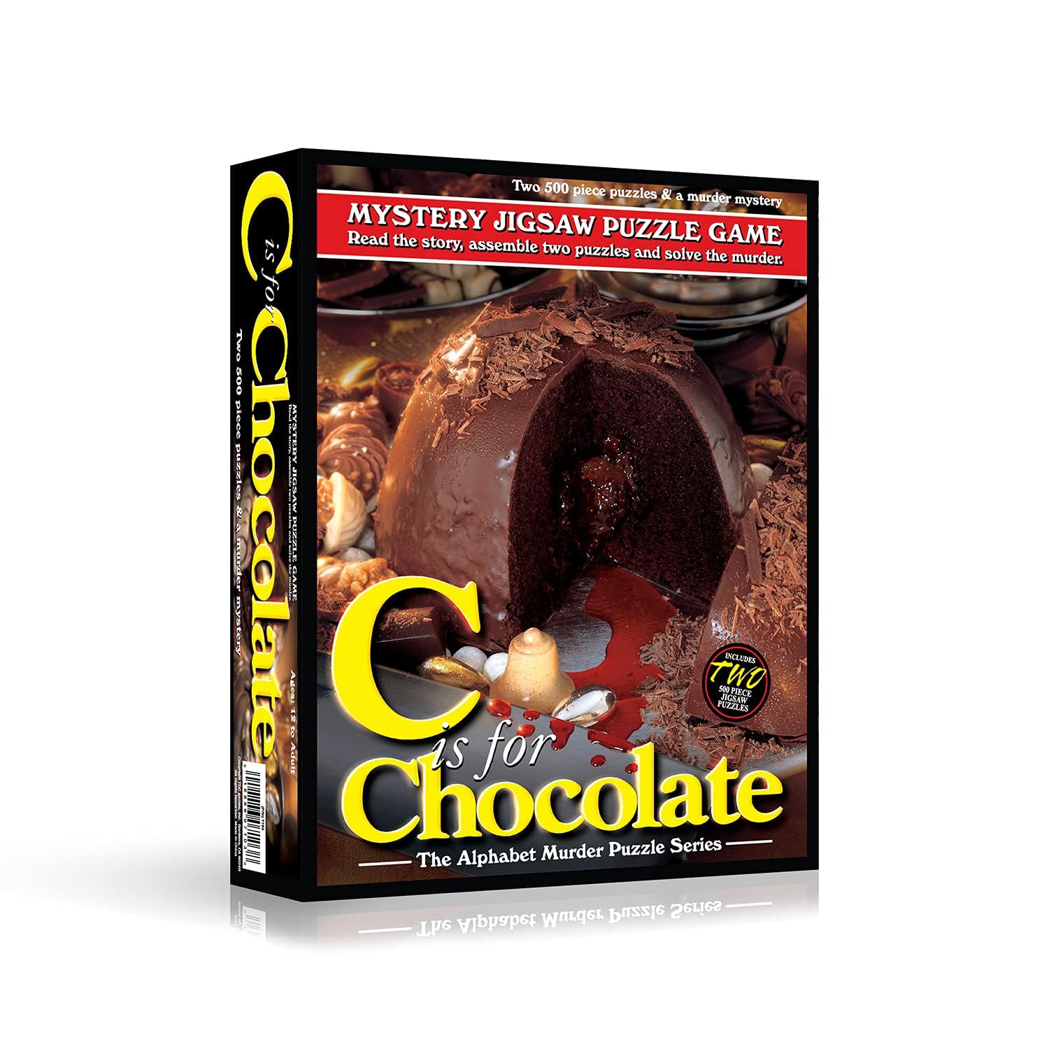 Amazon.com: TDC Games Alphabet Mystery Jigsaw Puzzle for Adults