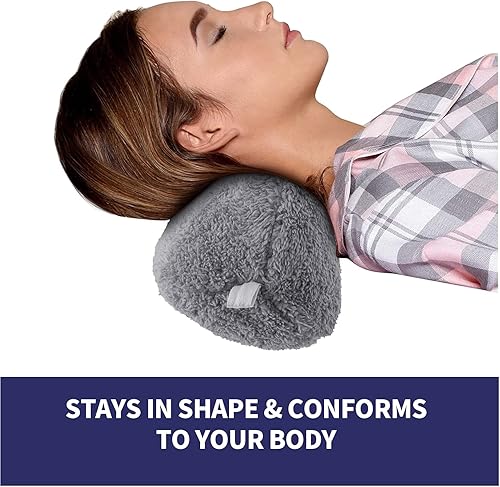 Miniatura 4 de Almohada reclinable para reposacabezas gris, almohada para la cabeza para silla reclinable, almohada de cabeza para sofá, almohadas de cuello