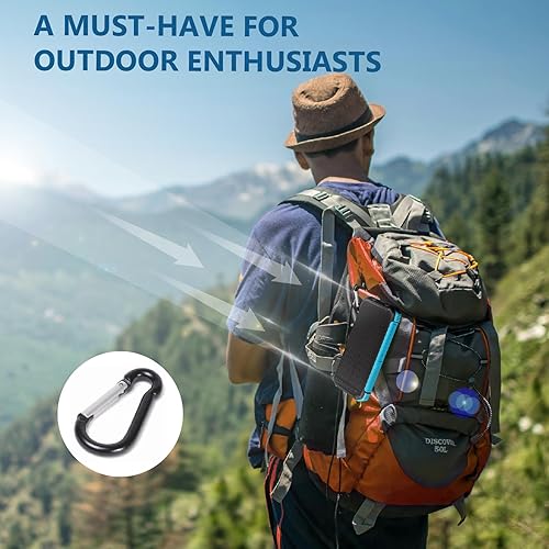 Miniatura 7 de Cargador solar de 20,000 mAh, cargador inalámbrico portátil, cargador de batería externa de carga rápida con 6 salidas para teléfonos celulares,