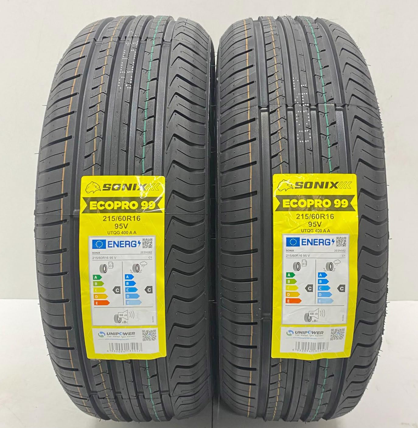 2 X 215 60 16 SONIXECOPRO 99 95V 2156016 215/60R16 M+S TYRES