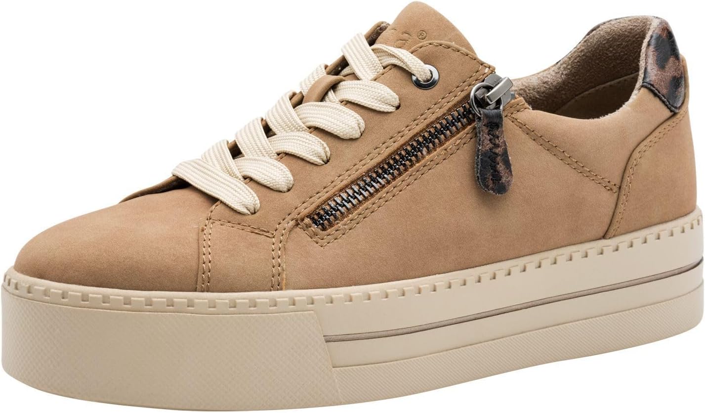 Women’s Platform Sneakers with Zip Vegan