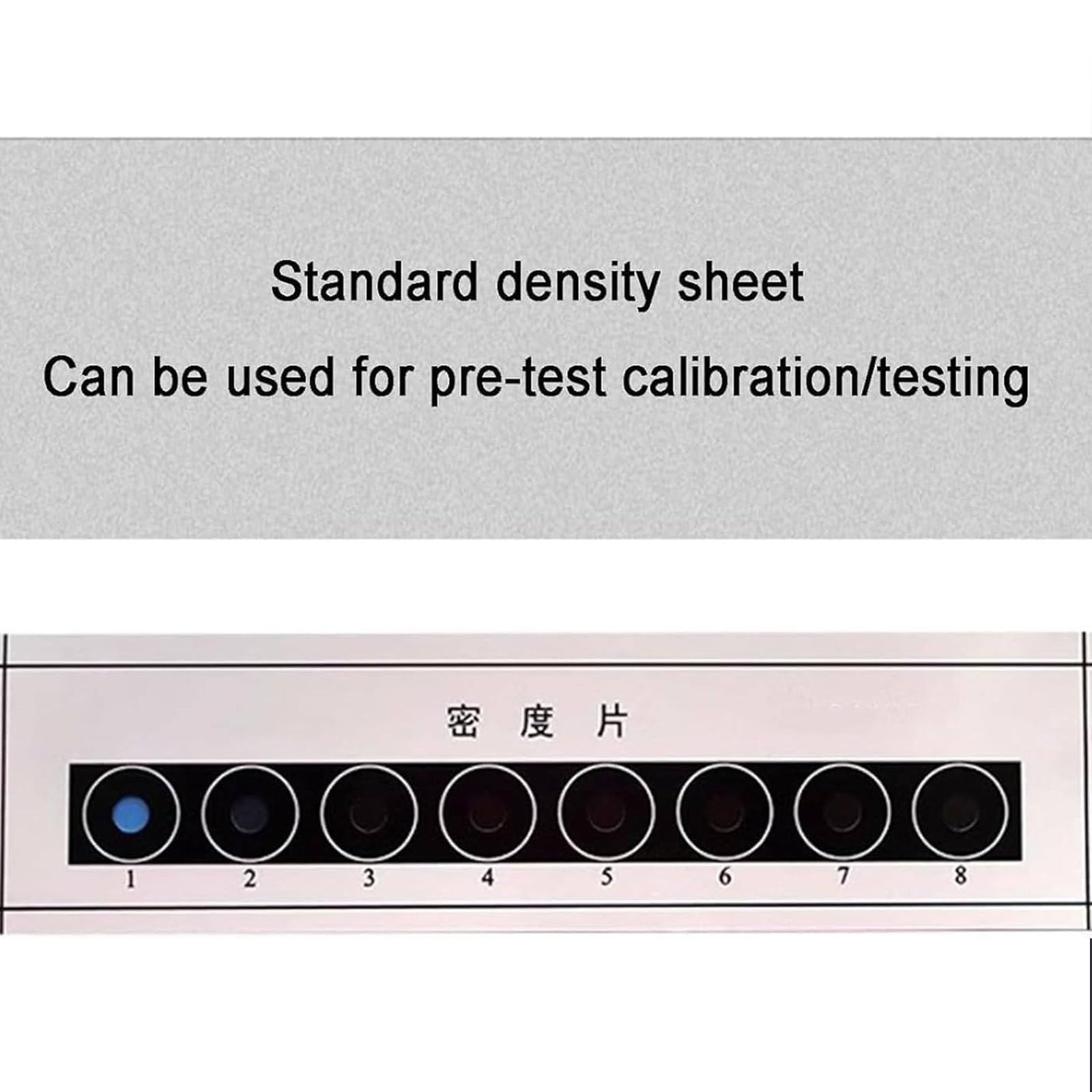 Medidor de densidad de transmisión digital para un análisis preciso de película en blanco y negro, lectura rápida de 1 segundo con agujero de luz de 2 mm, ideal para impresión y control de calidad de