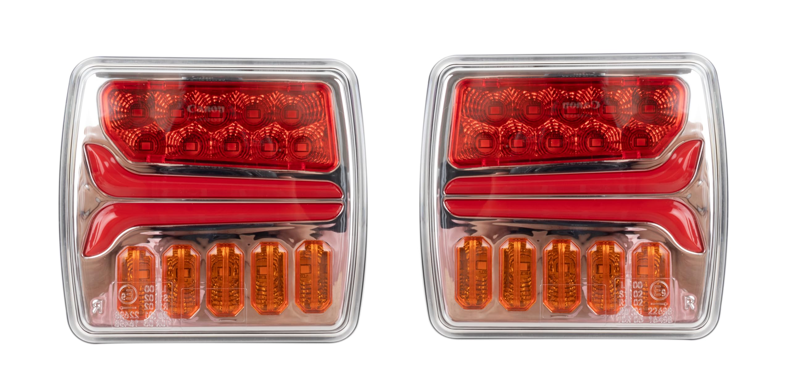 Ama Kit Luci Rimorchio a LED Magnetico Senza Fili – Installazione Rapida, Omologato Strada, Temperatura di Esercizio -25°C a +65°C, IP65, 1,24 kg, Autonomia 8 Ore, Ricarica Rapida