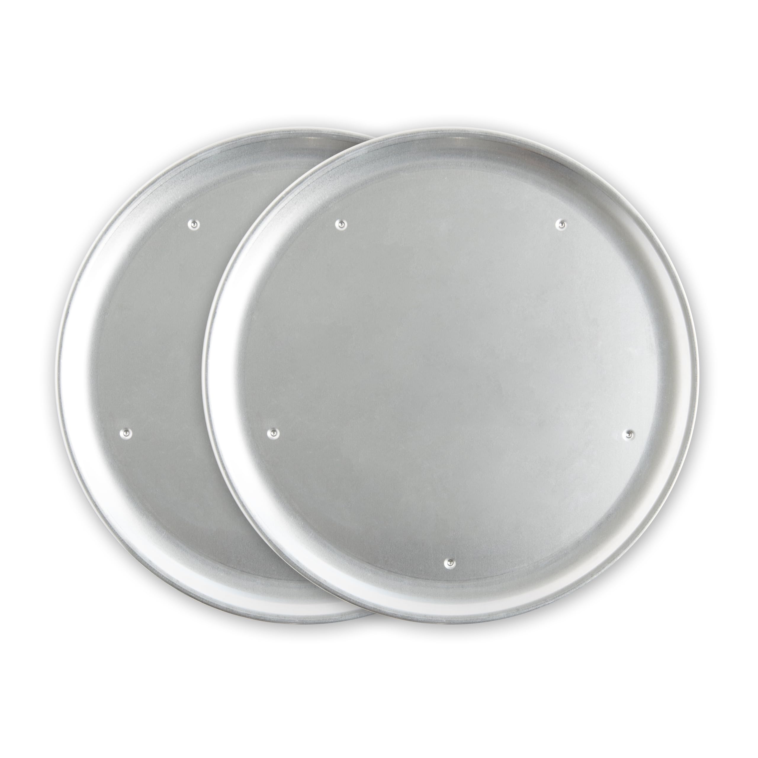 Nordic Ware Natural S 16" Air Crisp Aluminum Pizza Pan, Set Of 2