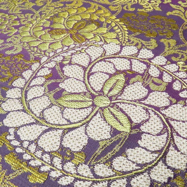 Amazon.co.jp: 特選 袋帯 正絹 フォーマル 仕立て上がり 全通本金本袋  