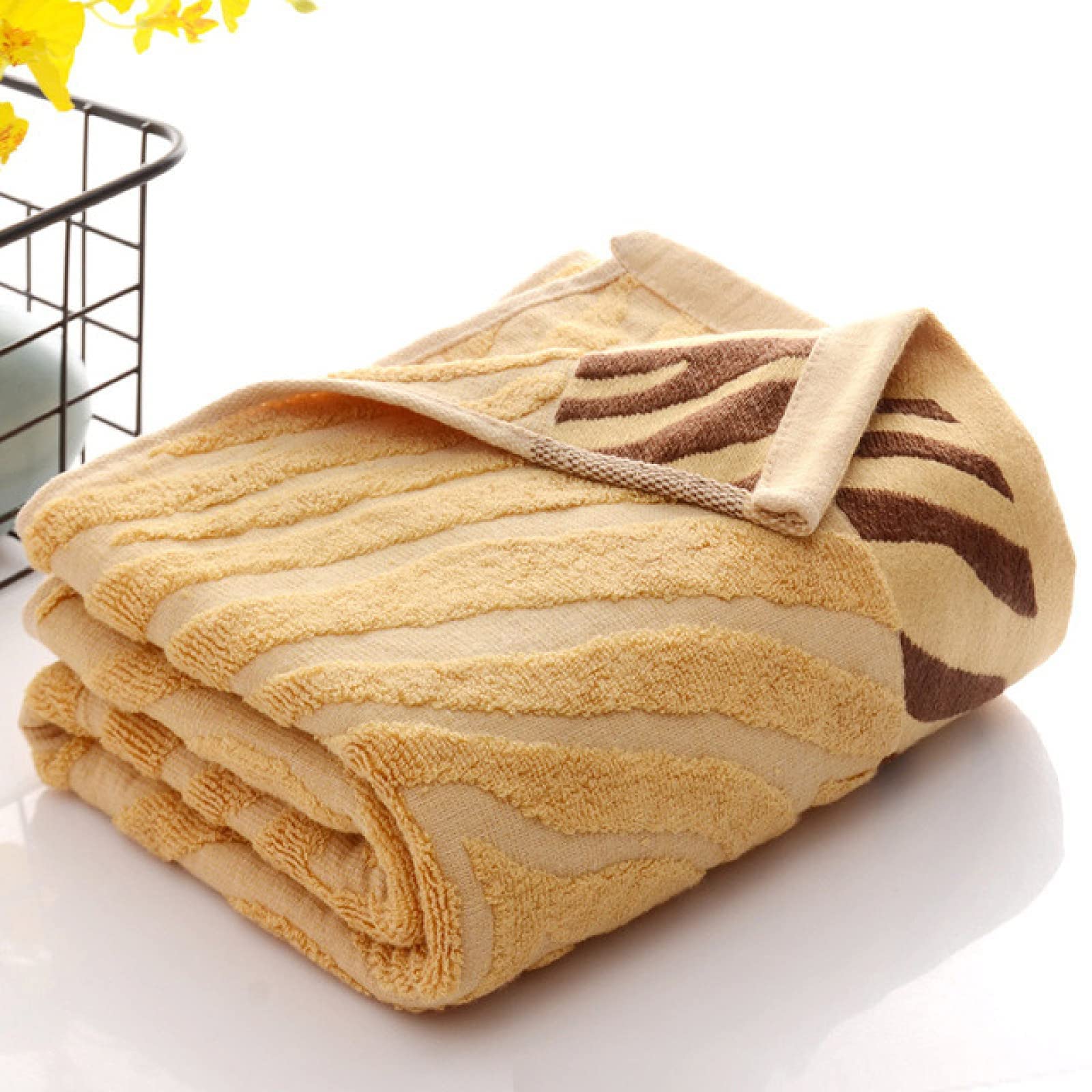 Serviette en fibre de bambou contre les irritations cutanées avec séchage rapide visage