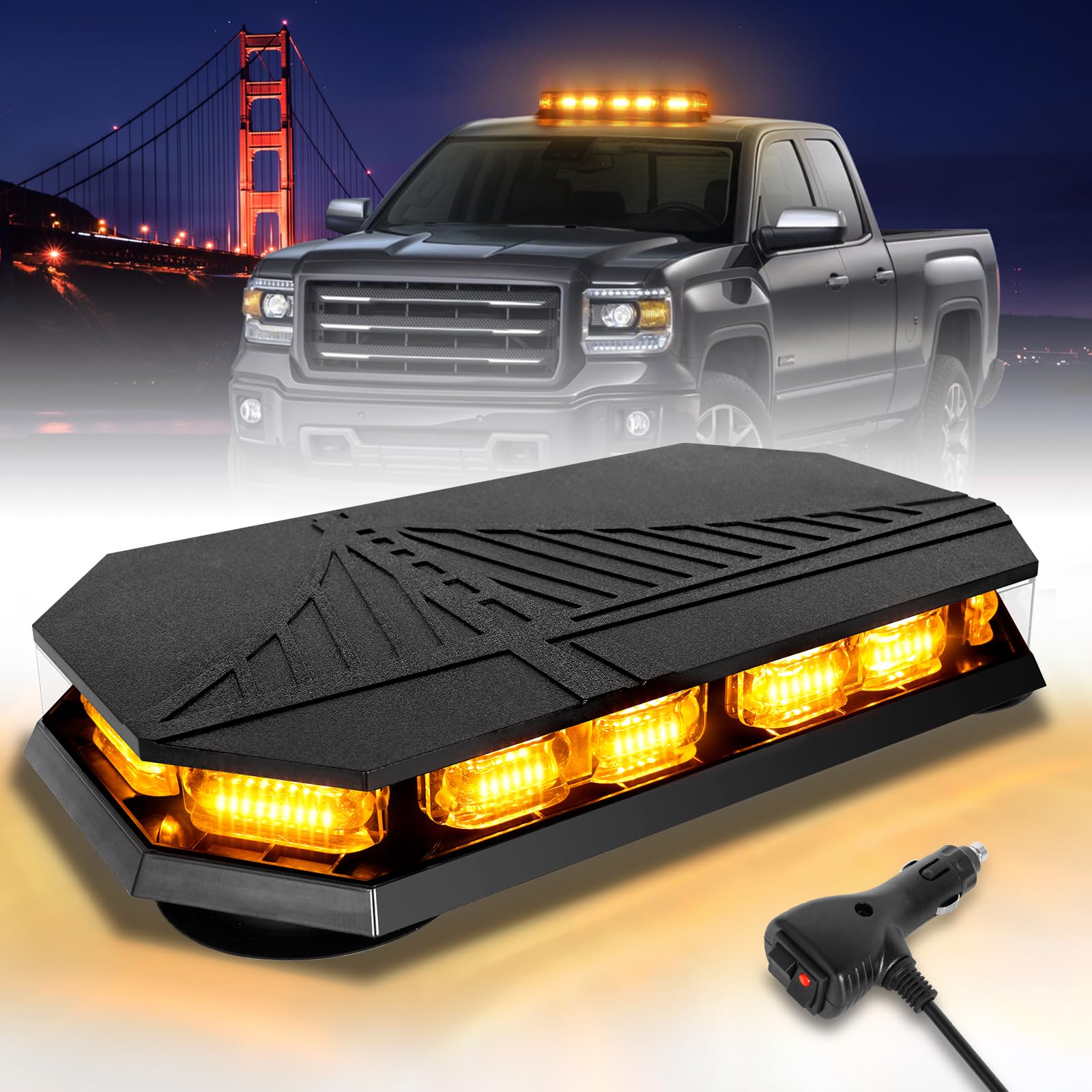 HLauto Luces estroboscópicas de emergencia para techo 406D