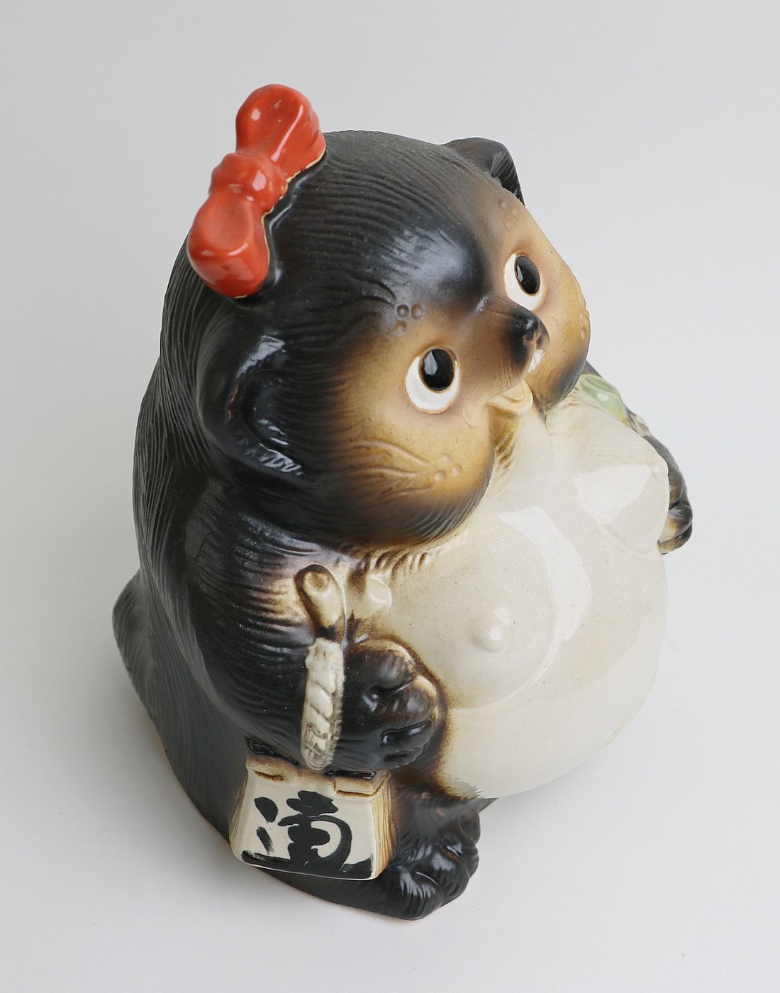 Amazon.co.jp: 信楽焼 【7号福々狸メス ta-0067】 しがらき