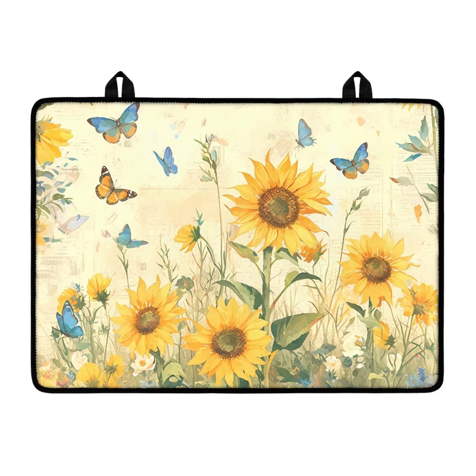 Tnasranmo Sunflower Stove Top Covers,Extra Large Stove Top Cover for Electric,Anti-Slip Waterproof Flat Top Oven Cover Mat Cooktop Cover Protector,