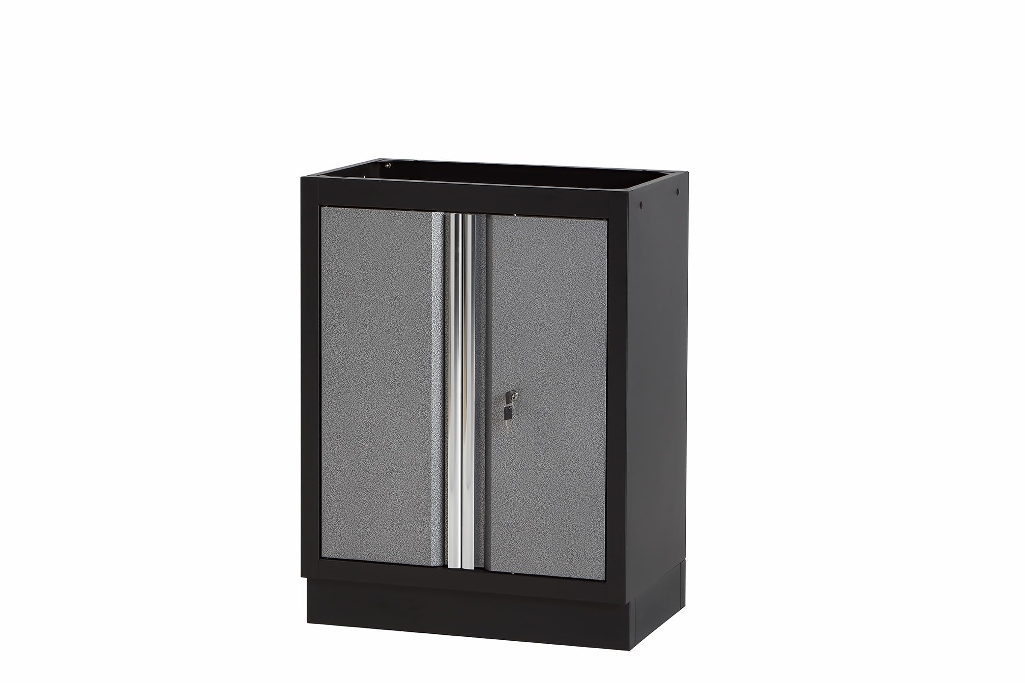 Glowster Armario metálico Base con 2 Puertas, diseño Resistente, Almacenamiento Seguro y organizado para Herramientas y Equipos Diversos.