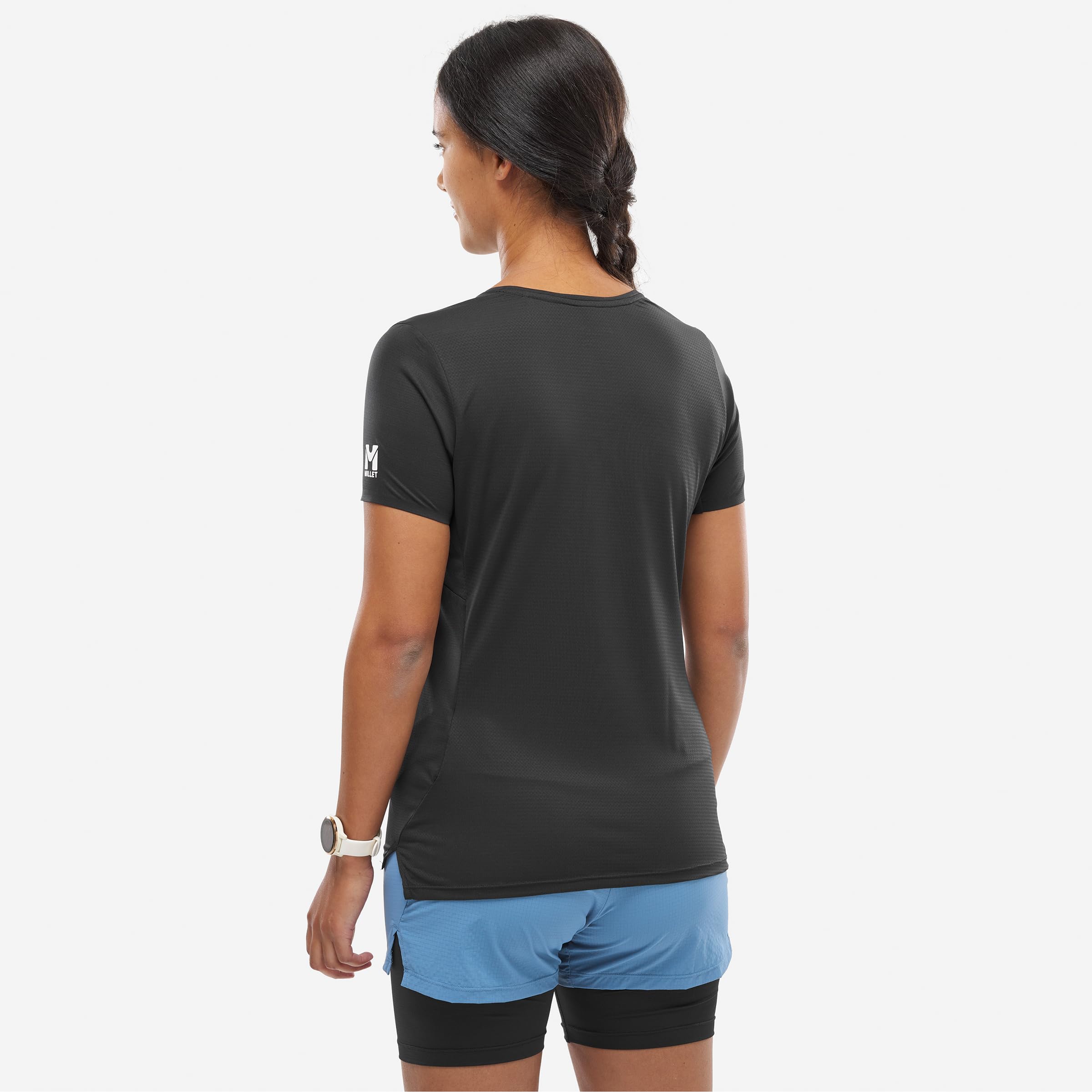 Maglietta tecnica Millet Intense Pro Light Donna Nero