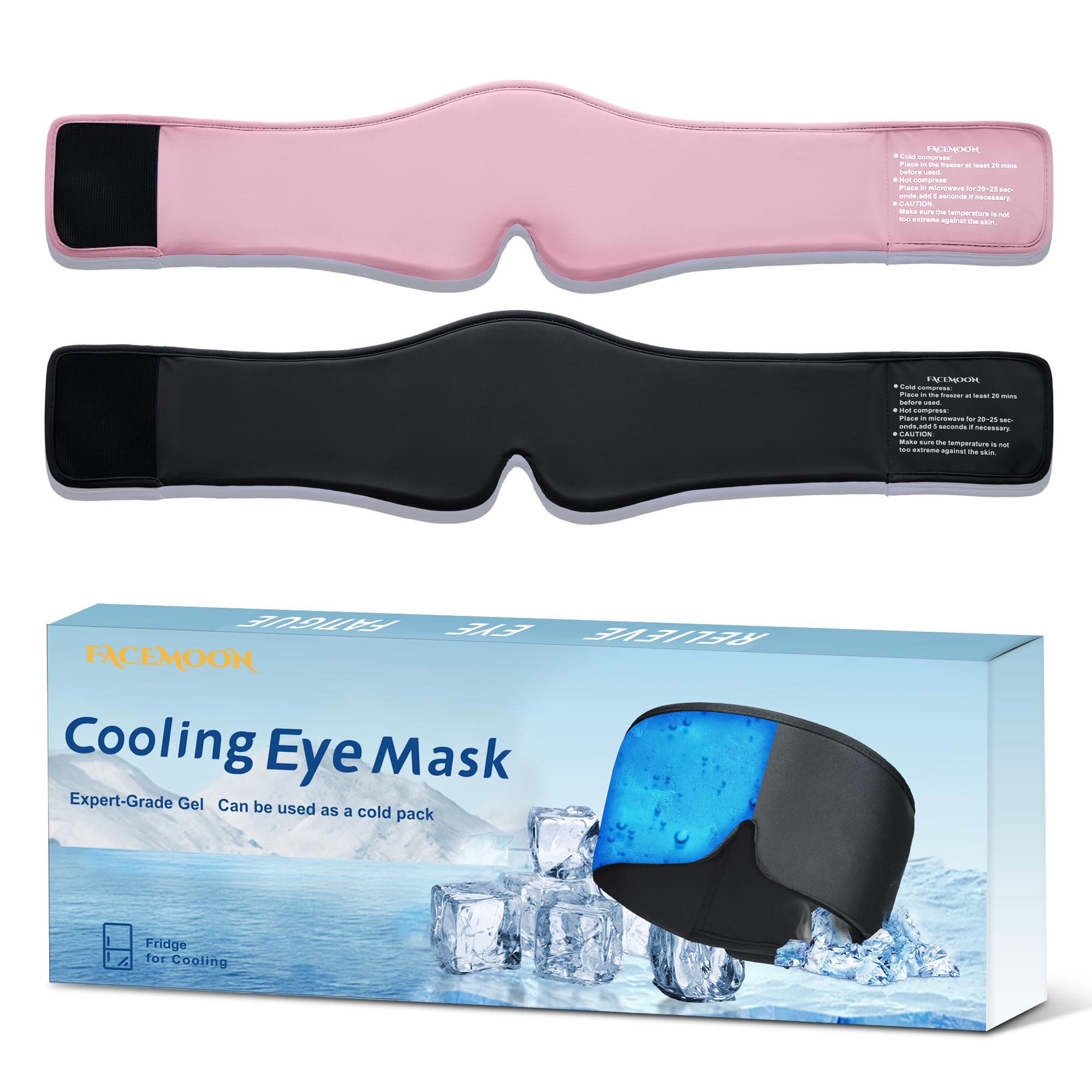 Cooling Gel Eye Mask Reusable Cold Compress