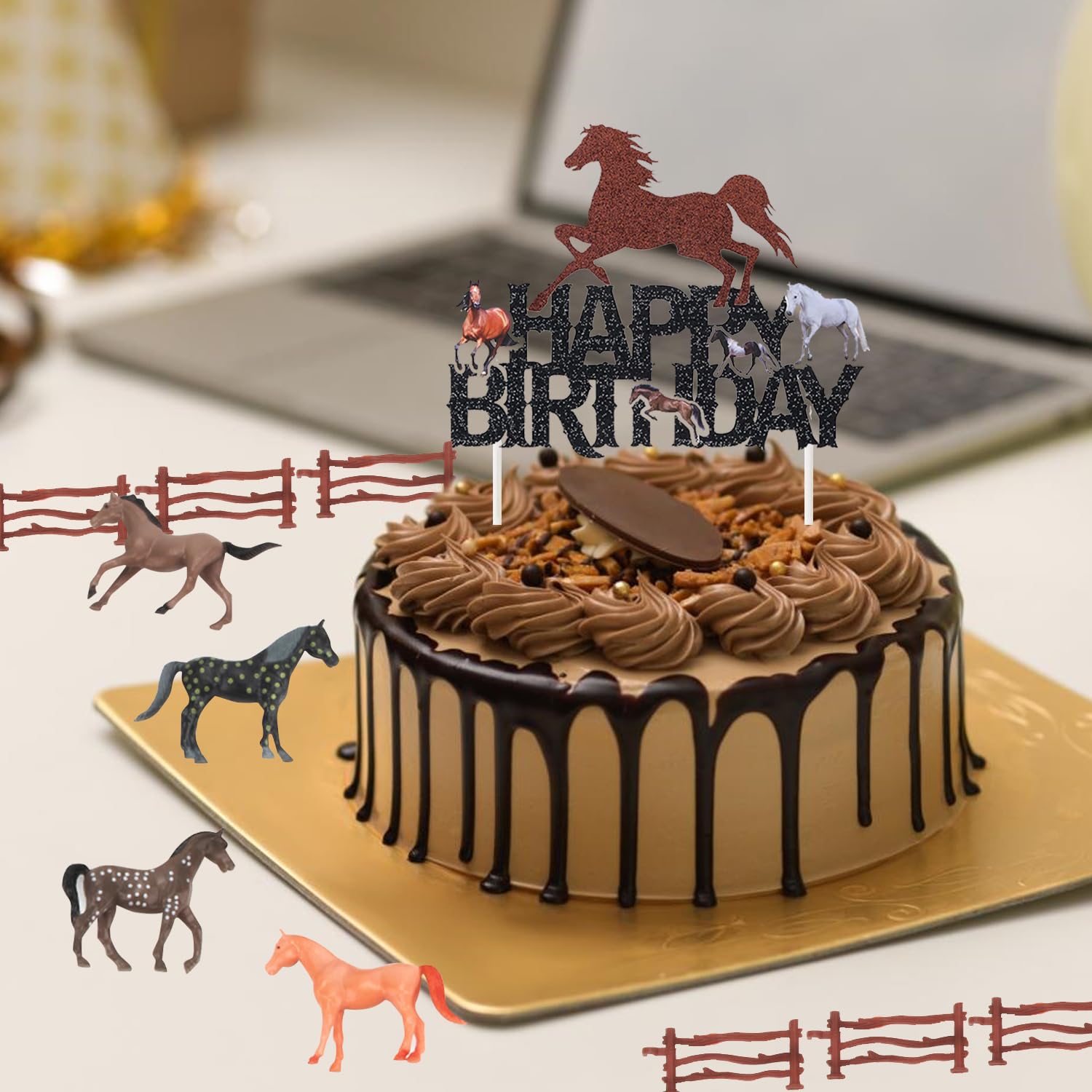 Décoration de gâteau cheval - Décoration de gâteau - Cheval Décoration de gâteau cheval - Décoration de gâteau - Cheval