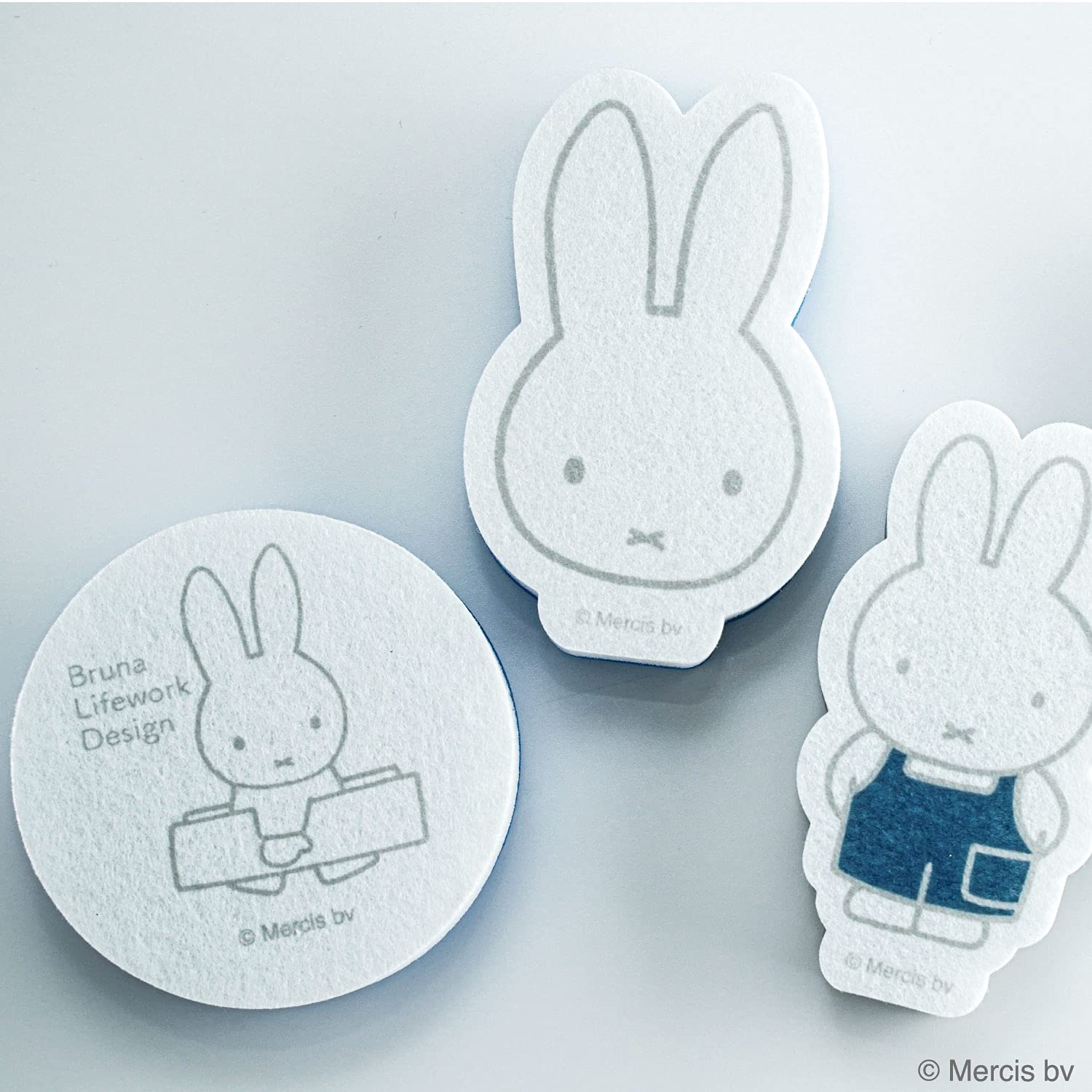 Amazon｜Bruna Lifework Design ミッフィースポンジ4P (ネイビー