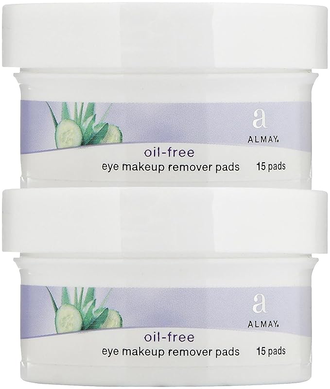 Almay Oil, Free Eye Makeup Remover Pads 15 ct 2 pk
