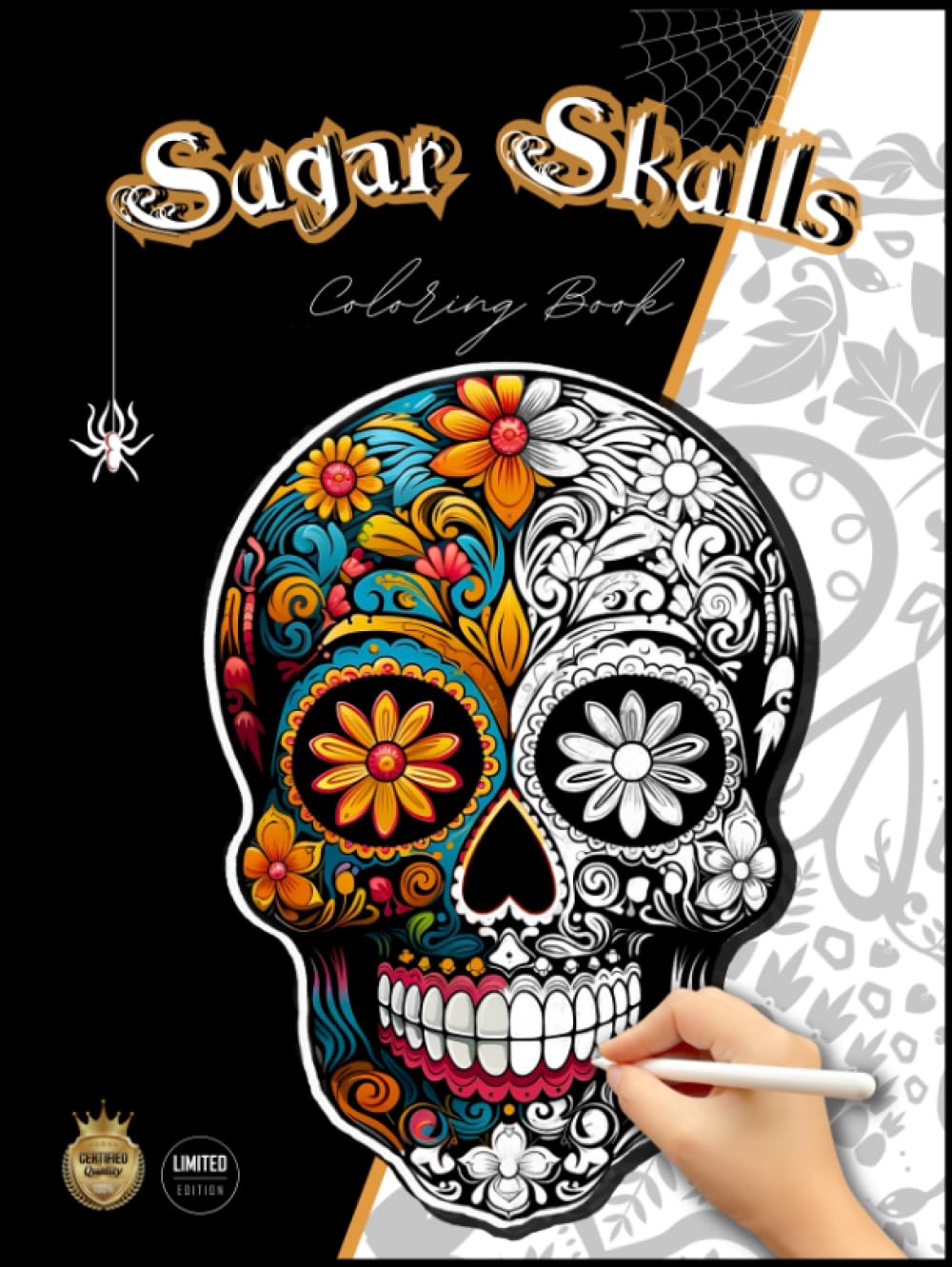 Sugar Skulls Coloring Book | For Adults and Teenagers. Stress Relieving Amazing Patterns for Day of the Dead | Mexican Halloween Anti-Stress Detailed ... Anxiety and Mindfulness . Calaveras Culture.