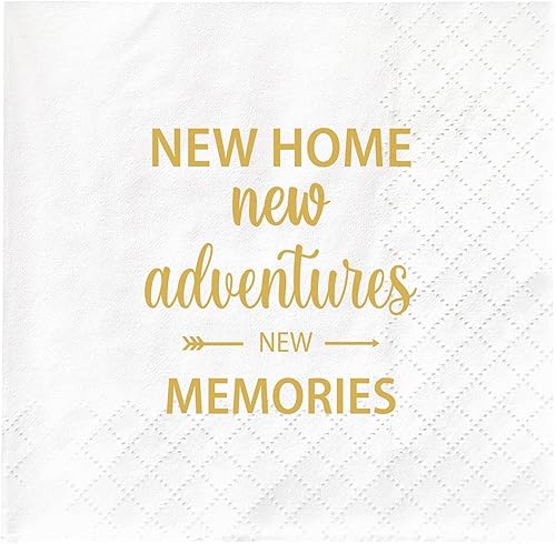 Joyiou Servilletas de regalo de inauguración de la casa para el nuevo hogar, regalos únicos para propietarios de casa por primera vez, ideas de