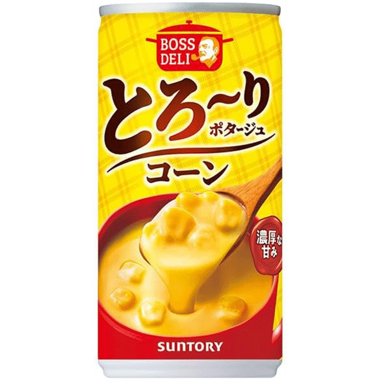 Amazon.co.jp: サントリー HOT ボスデリ とろーりポタージュ コーン