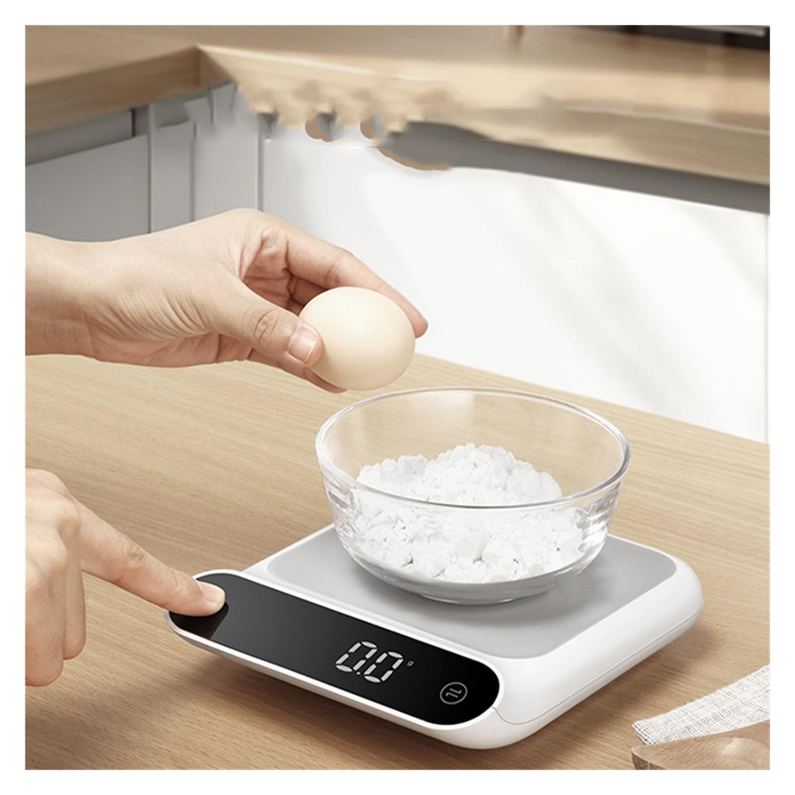 Báscula Electrónica De Cocina Mini Alta Precisión Plataforma Pequeña Dedicada For Hornear Medición Precisa Esfuerzo