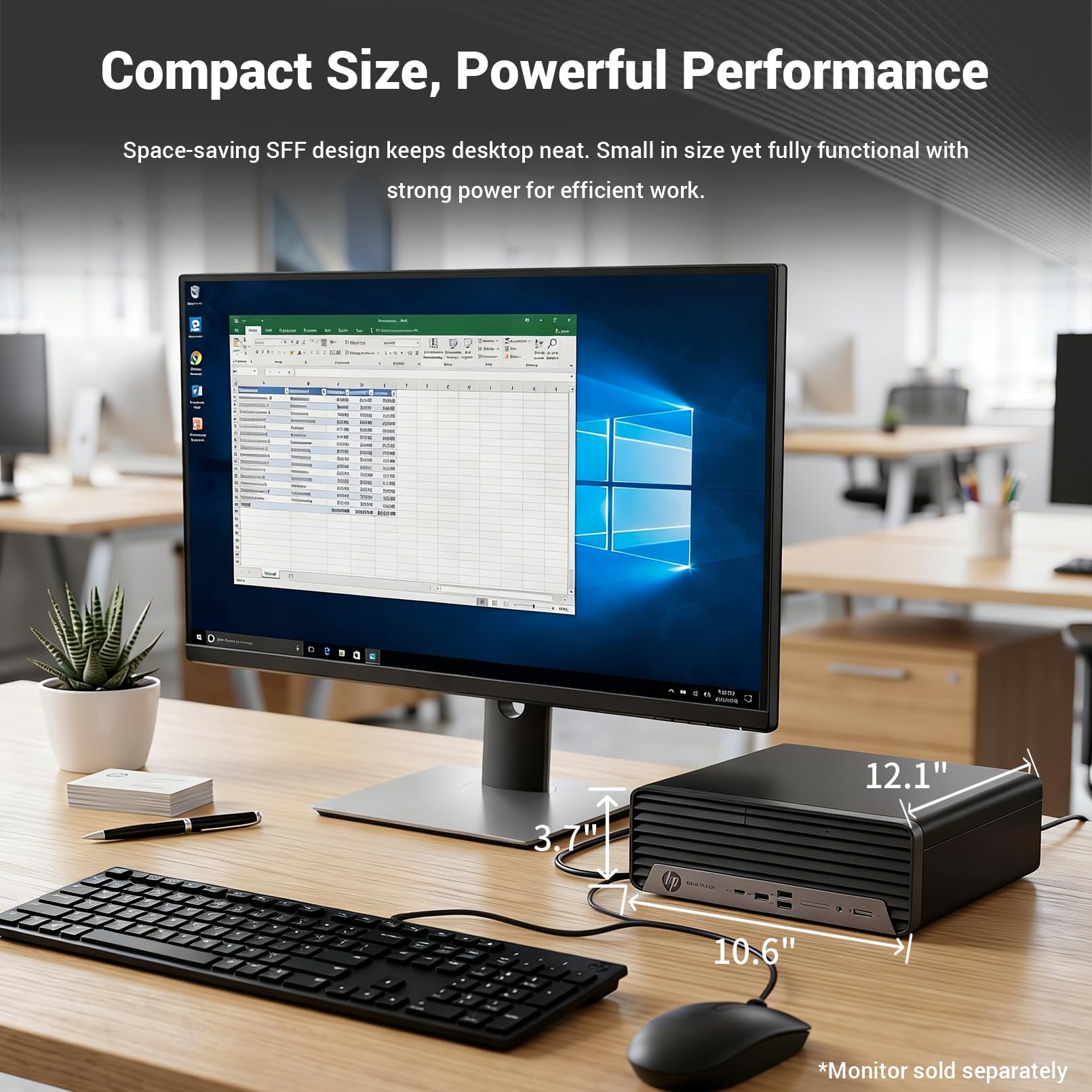 HP ProDesk 400 G9 Mini Business Desktop, Intel 14-Core i5-13500T